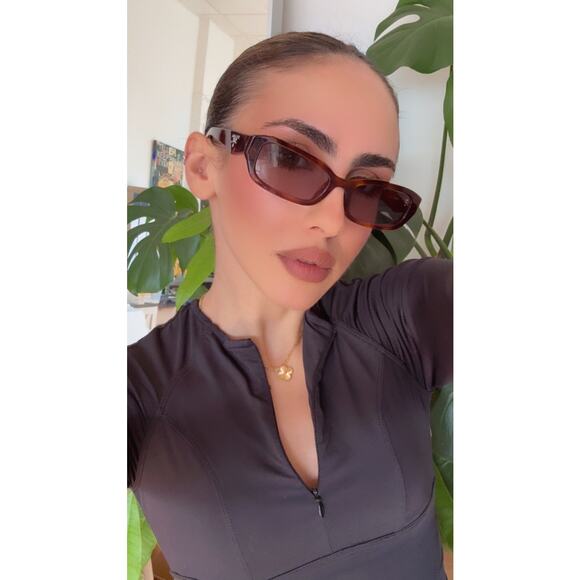 NEW Prada PR B06S Sunglasses in Havana Brown Purple main image 5
